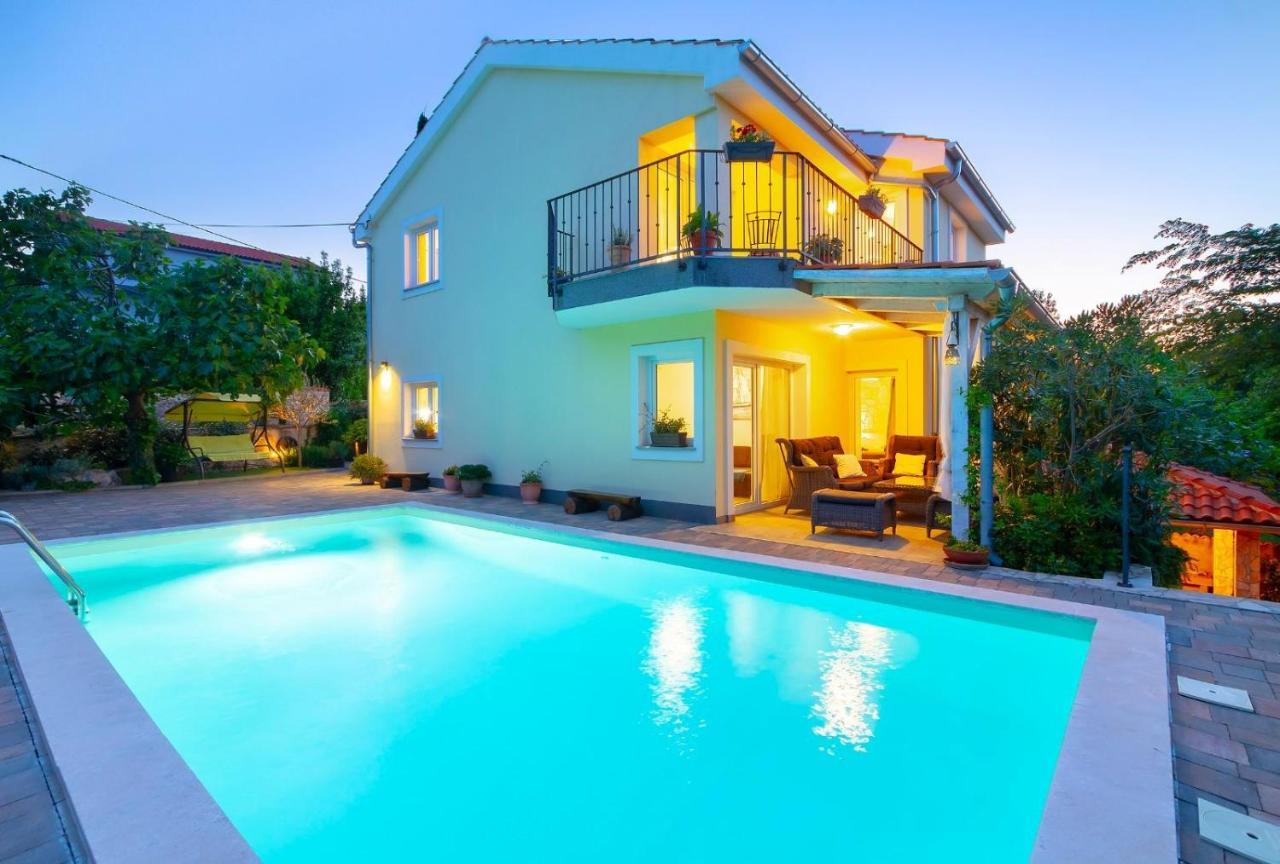Villa Meline Zupanje Bagian luar foto